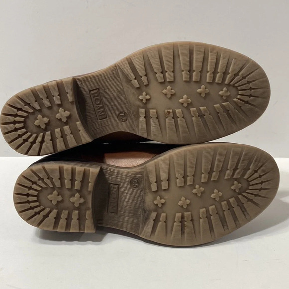 Bed Stu Roan Brown Gossip Handmade Leather Distressed Ankle Boots Size 7.5 - Picture 9 of 15